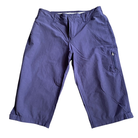 DANSKIN NOW Capri Womens Blue Active Wear Capri Zip Pockets Size M (8-10) - Picture 6 of 6